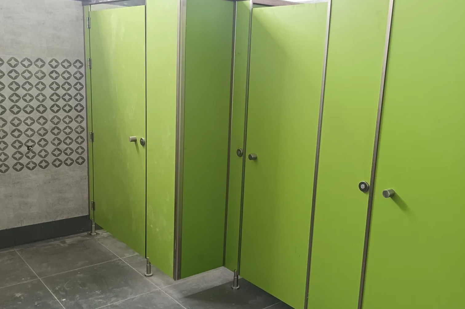 Toilet Cubicle Partition Manufacturer, Trader & Service Provider in Agra, Aligarh, Bhopal, Bulandshahr, Delhi NCR, Gwalior, Gurgaon, Hathras, Indore, Jattari, Kasganj, Khair, Khurja, Mathura, Meerut, Palwal & India